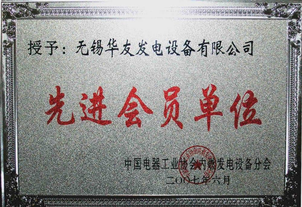 先进会员单位